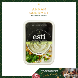 Sốt húng quế Pesto Hummus hiệu Esti, Hộp Nhựa 150g