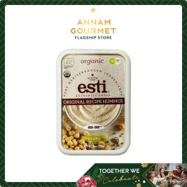 Sốt Hummus hữu cơ Organic Hummus Recipe hiệu Esti Hộp Nhựa (226g)