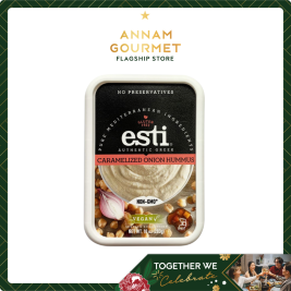 Sốt Caramelized Onion Hummus hiệu Esti, Hộp Nhựa 283g