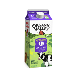 Sữa tươi tách béo 1% Org Valley (236ml)