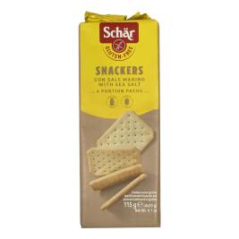 Bánh quy Snackers Schar Gluten-Free, Túi nhựa 115g