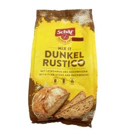 Bột làm bánh mì đen Schar Gluten-Free Mix It Dunkel Rustico, Túi nhựa 1000g