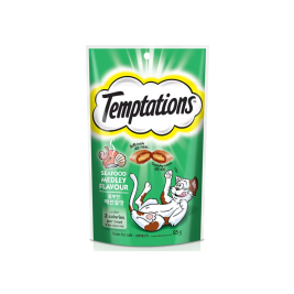 Temptations Bánh Ăn Vặt Mèo Hải sản (75g)