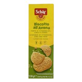 Bánh quy yến mạch Biscotto all'Avena Schar Gluten-Free, Hộp carton 130g