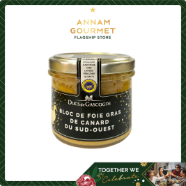 Pate gan vịt tây nam Ducs Gascogne, lọ thủy tinh 90g