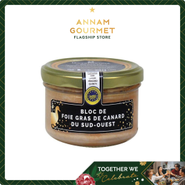Pate gan vịt tây nam Ducs Gascogne, lọ thủy tinh 130g