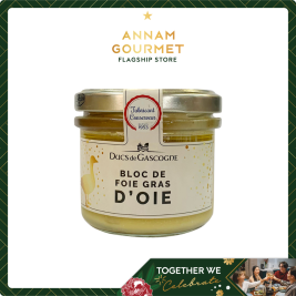 Pate gan ngỗng Ducs Gascogne, lọ thủy tinh 80g