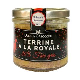 Terrine gan vịt Ducs Gascogne, lọ thủy tinh 90g