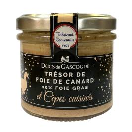 Pate gan vịt & nấm Boletus Ducs Gascogne, lọ thủy tinh 90g