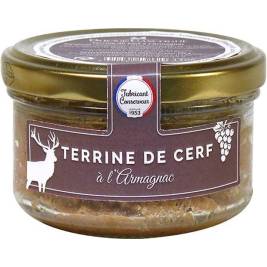 Ducs Gascogne Stag Terrine W Armagnac, glass jar 130g
