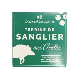Terrine lợn rừng Lingonber Ducs Gascogne, hộp 65g