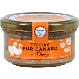 Ducs Gascogne Duck Terrine W Orange, glass jar 130g