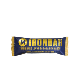 Marou Thanh Năng Lượng Socola Đen Ironbar (40G)