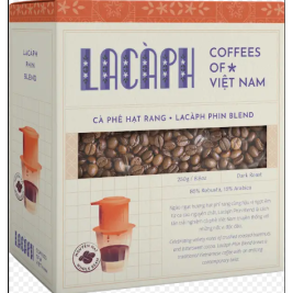 Cà Phê Nguyên Hạt Lacàph Phin Blend, 250g