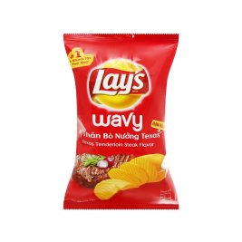 Lay's Wavy Vị Thăn Bò Nướng Texas (95g)
