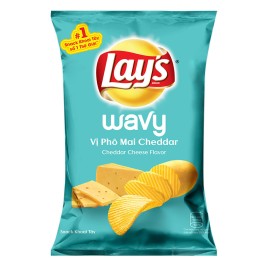 Lay's Wavy Vị Phô Mai Cheddar (95g)