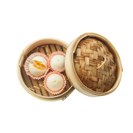 Steamed Eggs with Milk Buns (100g)