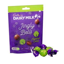 Cadbury Dairy Milk Chocolate Hazelnut Creme Jingly Bells 73g