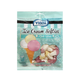 Vidal Kẹo Dẻo Hình Cây Kem  (80g)