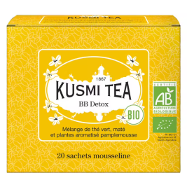 KusmiTea, Trà, Xanh, Hương, Bưởi, Hộp, Giấy, (40g)