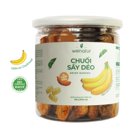 We'natur Chuối Sấy Dẻo (330g)