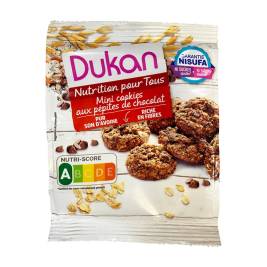 Cookies Cám Yến Mạch Cỡ Nhỏ Sôcôla Dukan 100g
