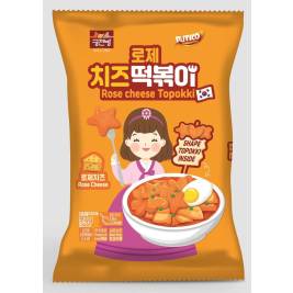 Yopokki Rose Bánh Gạo Xốt Kem Phô Mai (240g)