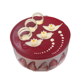 AG Homemade Strawberry Cake (Slice)