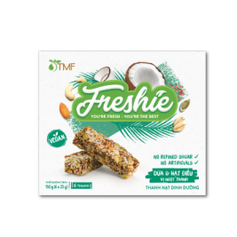 TMF Thanh Hạt Freshie Vị Dừa Hạt Điều (150g)