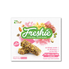 TMF Thanh Hạt Freshie Vị Hạt Sen Đậu Xanh (150g)