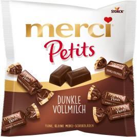 Merci Petits Dunkle Vollmilch 125g