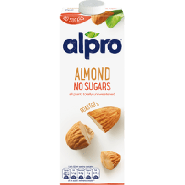 Thức uống hạnh nhân không đường bổ sung dinh dưỡng hiệu Alpro 1L