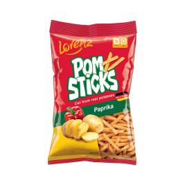 Khoai tây chiên Pomsticks vị ớt Paprika hiệu Lorenz 70g