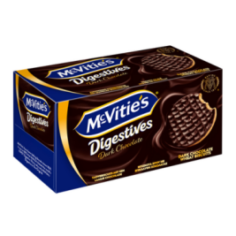 Bánh quy lúa mì nguyên cám sô cô la đen McVitie's Digestive 200g