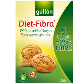 Gullon Bánh Quy Không Đường Nhiều Chất Xơ (250g)