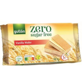 Gullon Bánh Xốp Vani Không Đường (180g)