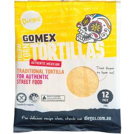 Bánh Tortillas Yellow Corn hiệu Diego's GoMex (276g)