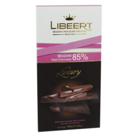 Libeert Belgian Bitter Chocolate 85% (100g)