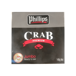 Thịt đùi cua thanh trùng Phillips (140g)