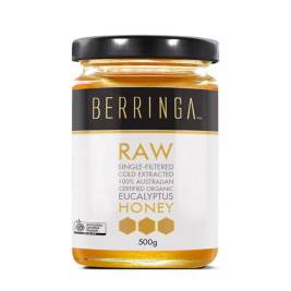 Berringa Honey Eucalyptus Raw & Unfiltered (500G)