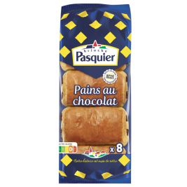 Bánh sừng trâu socola Pháp Pasquier 45gx8 (360g)