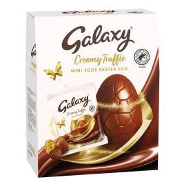 Galaxy Creamy Truffle Mini Eggs Large Egg (252g)