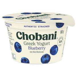 SCA Hy Lạp 0% việt quất Chobani (160g)