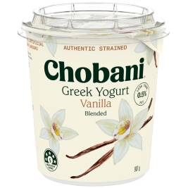 SCA Hy Lạp 0.5% vani Chobani (907g)