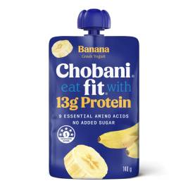 Chobani Fit Greek Yogurt Banana Pouch (140g)