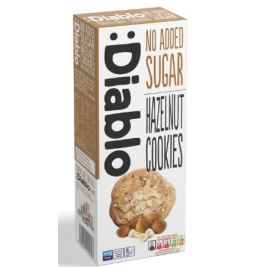 Diablo Sugar Free Hazelnut Cookies 135G