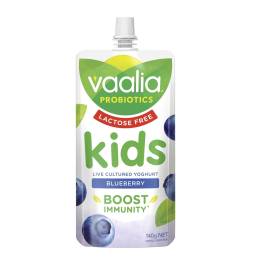 Sữa chua kids no Lactose việt quất Vaalia140g