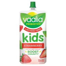 Sữa chua kids không Lactose dâu Vaalia (140g)