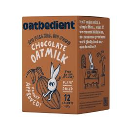 Sữa yến mạch vị sô cô la Chocolate Oat Milk Plant Based hiệu Oatbedient (12x35g)