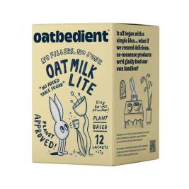 Sữa yến mạch ít đường Oat Milk Lite Plant Based hiệu Oatbedient(5x25g)